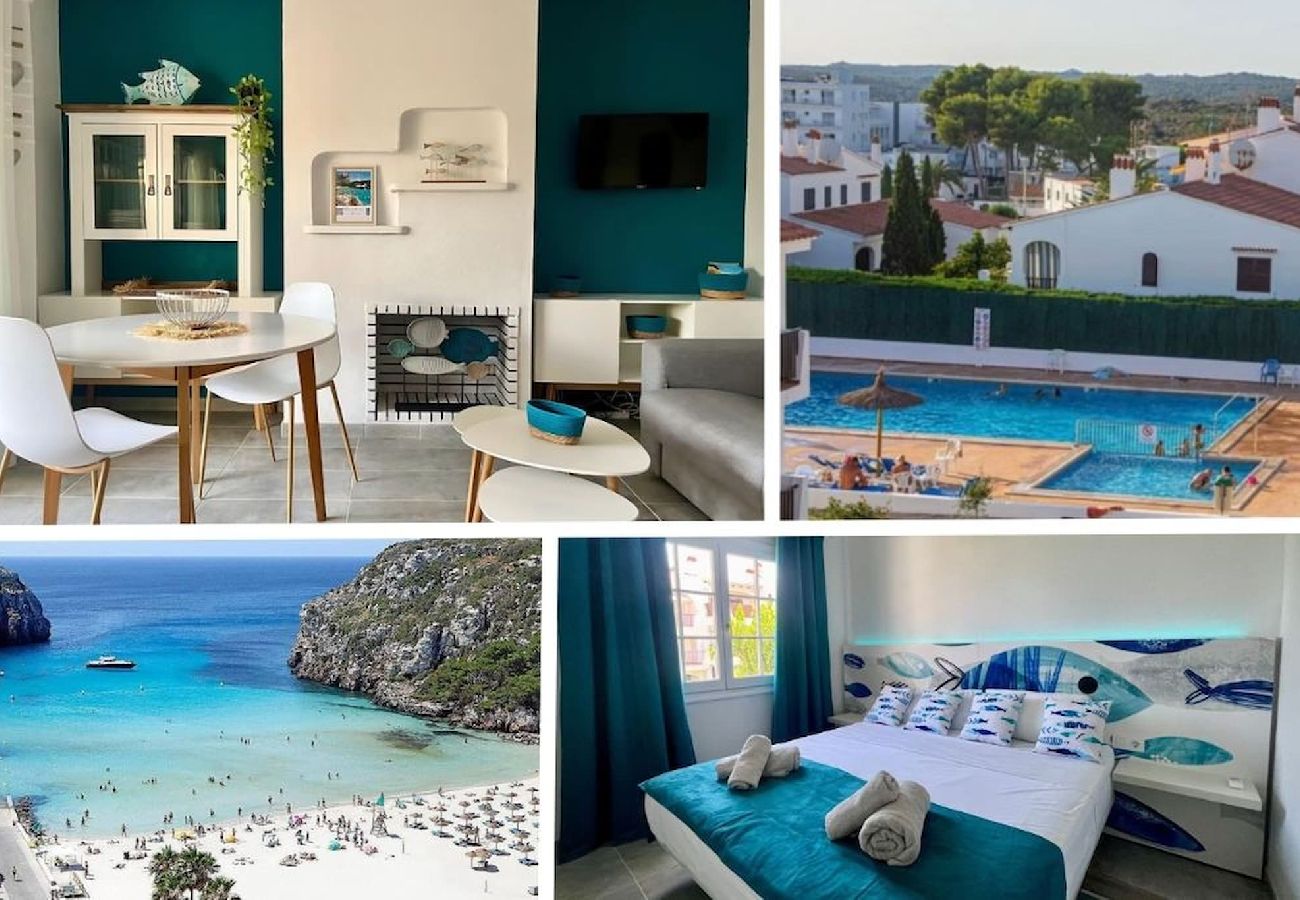 Apartamento en Calan Porter - 3.2 - Casa Azul Soleada Cala´n Porter