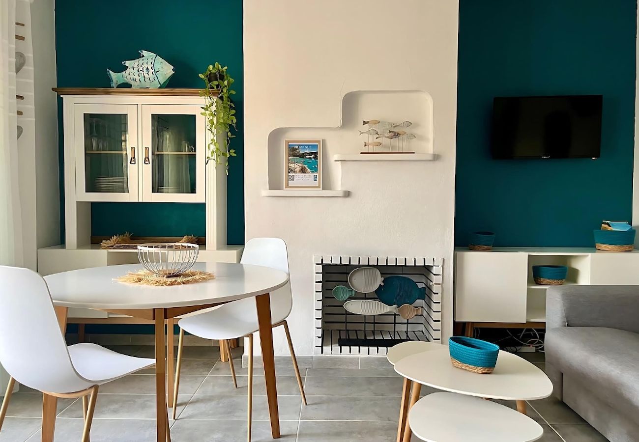 Apartamento en Calan Porter - 3.2 - Casa Azul Soleada Cala´n Porter