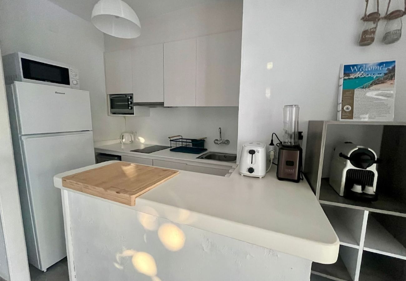 Apartamento en Calan Porter - 3.2 - Casa Azul Soleada Cala´n Porter